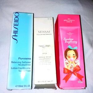 3 high end facial products